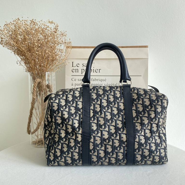 Dior blue oblique bag sale