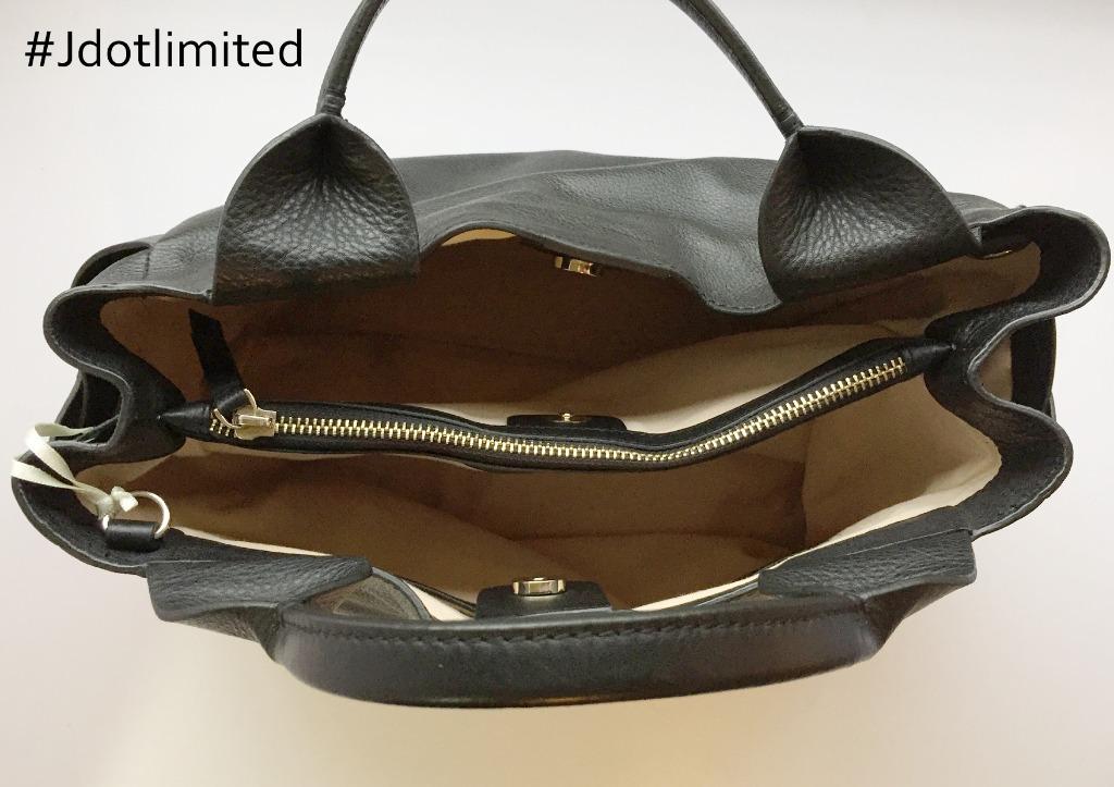 Clarks Talara Star Black Leather Handbag Shoulder Bag