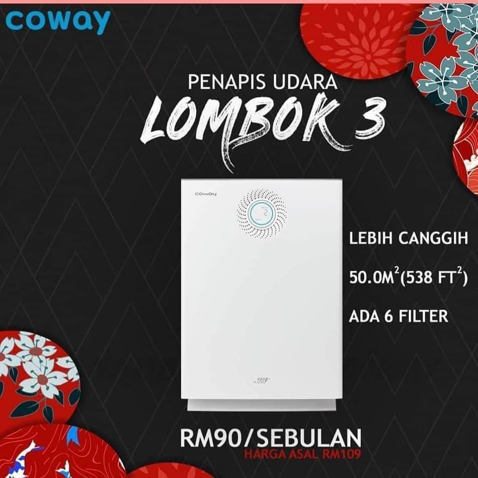 Lombok 3 coway review