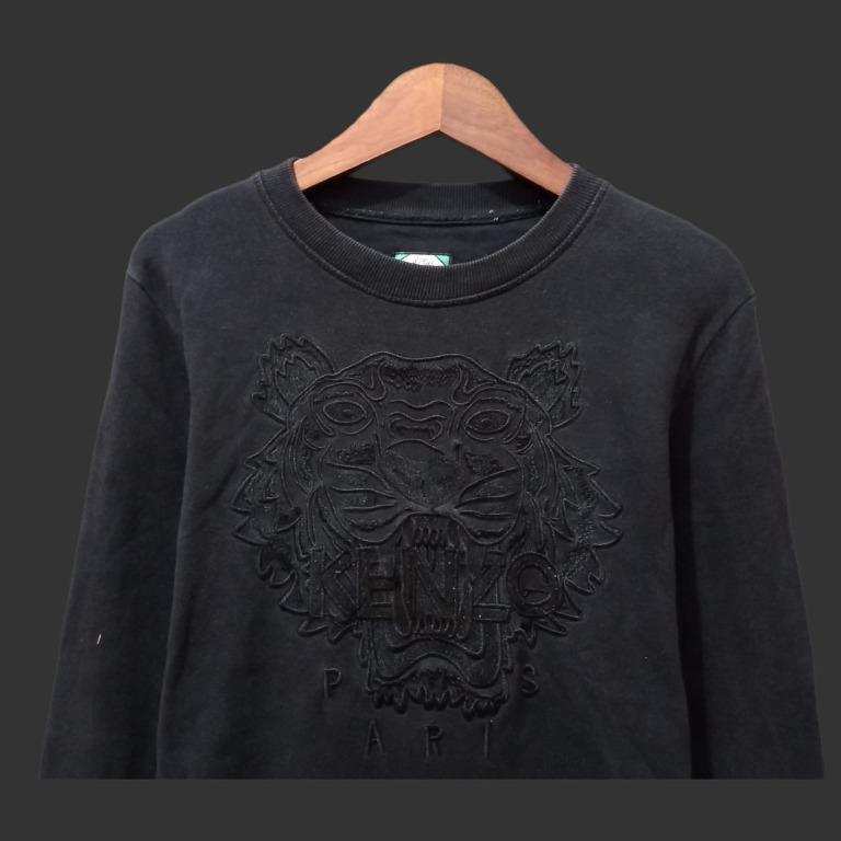Crewneck Kenzo Second Branded, Fesyen Pria, Pakaian , Baju Luaran di  Carousell