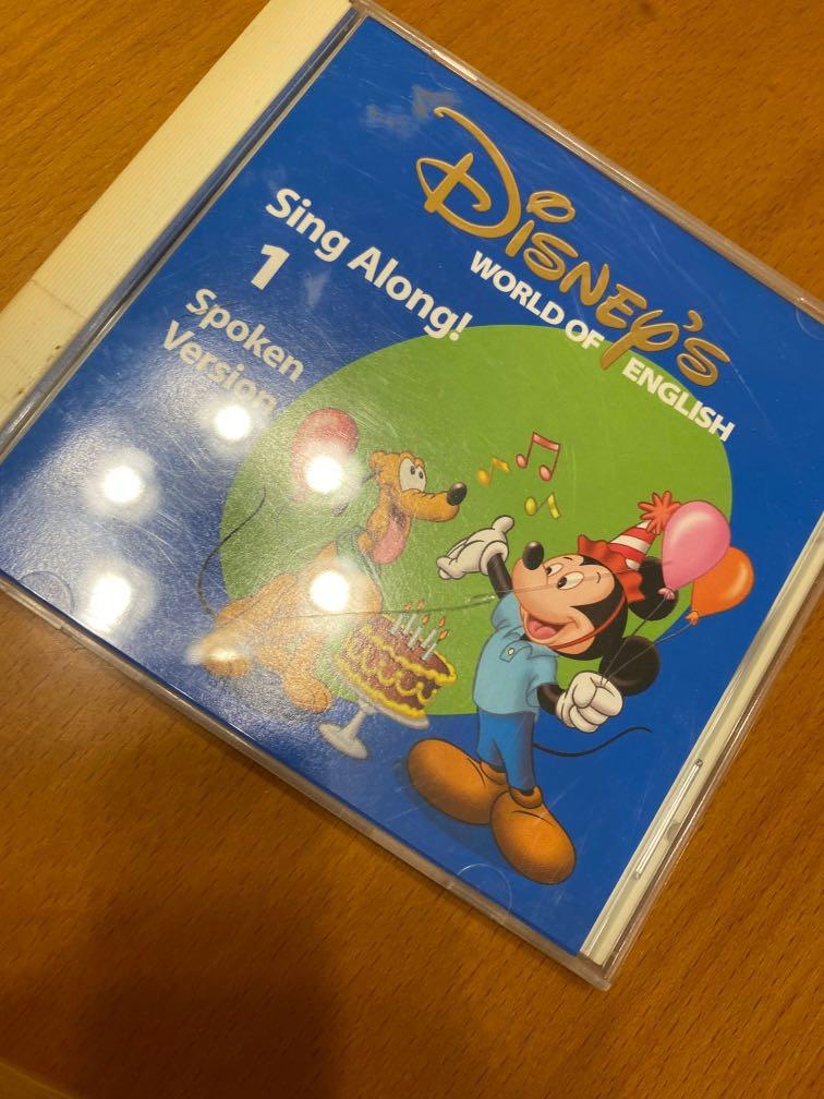 Disney world of english sing along 1 spoken version, 興趣及遊戲 