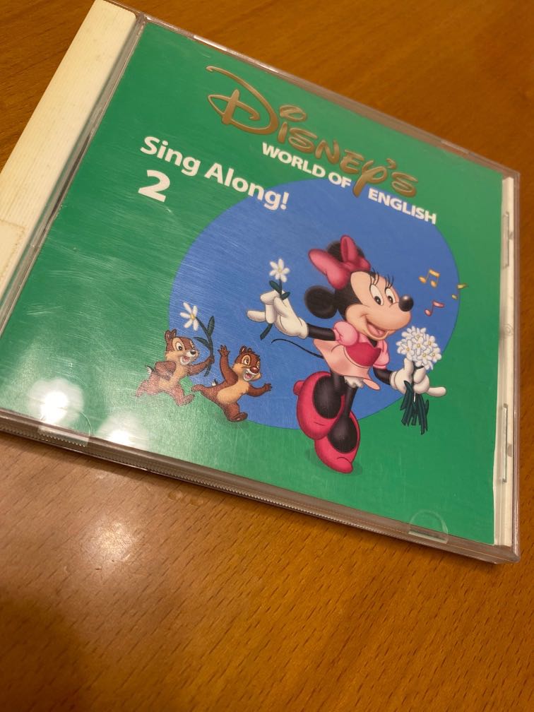 Disney world of english sing along 2, 興趣及遊戲, 音樂、樂器& 配件 