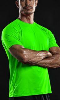 DRSKIN Neon Green Sports Shirt