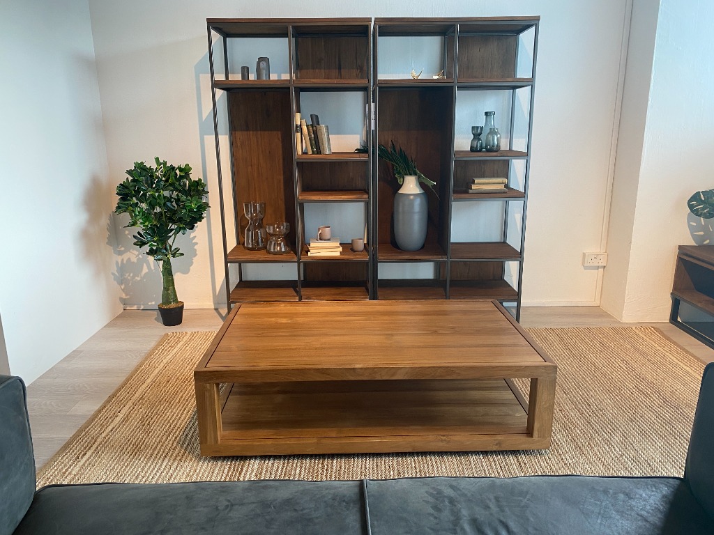 Ethnicraft Teak Duplex Coffee Table, Furniture & Home Living