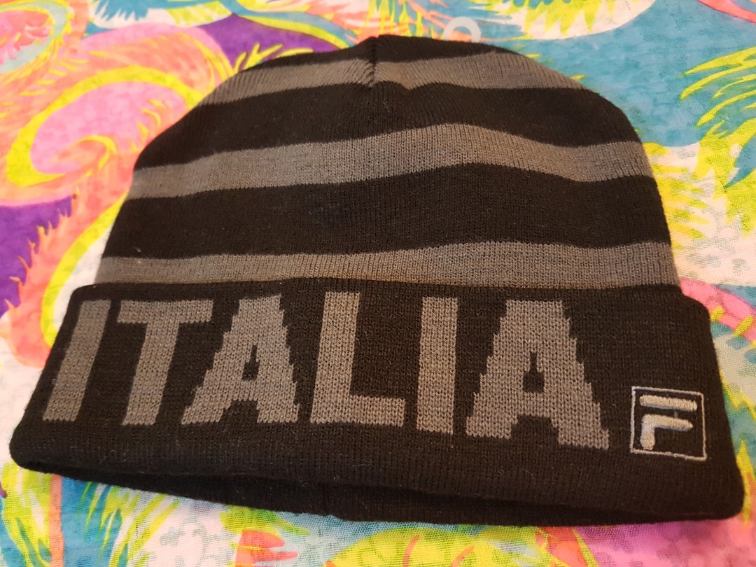 FILA ITALIA SNOW CAP, Men's Fashion, Accessories, Caps & on