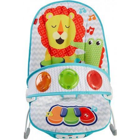 Fisher price deluxe kick and play musical bouncer 2025