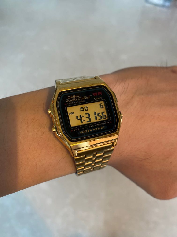 Casio gold men new arrivals