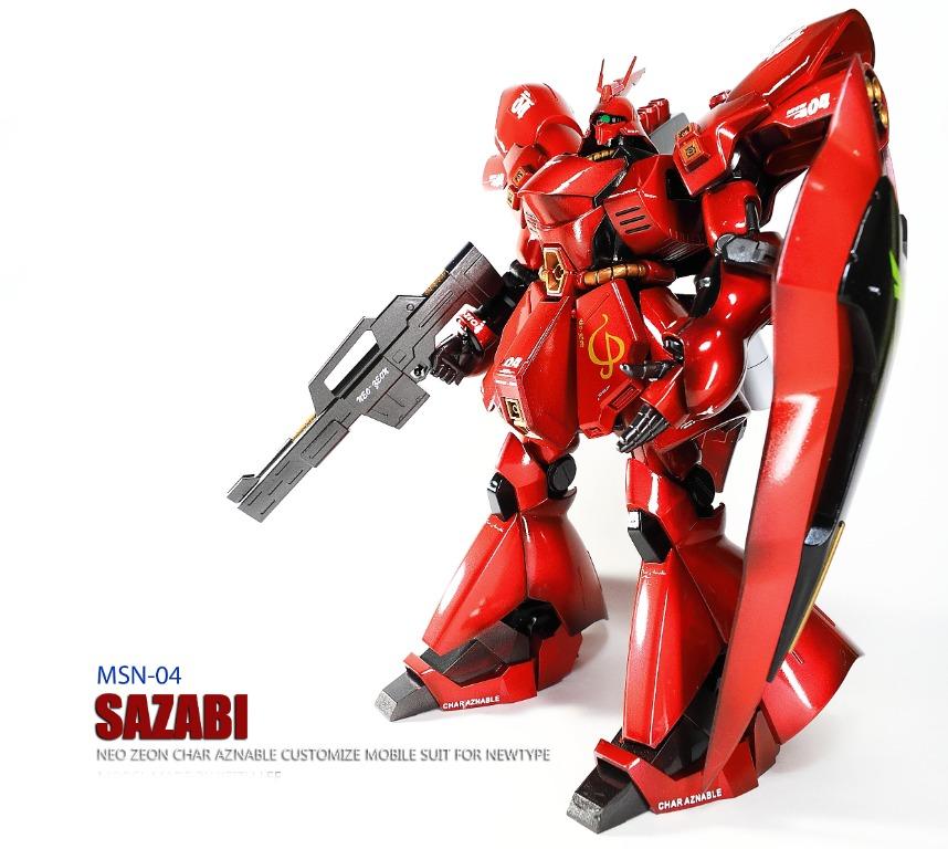 Hg Msn 04 Sazabi 興趣及遊戲 玩具 遊戲類 Carousell