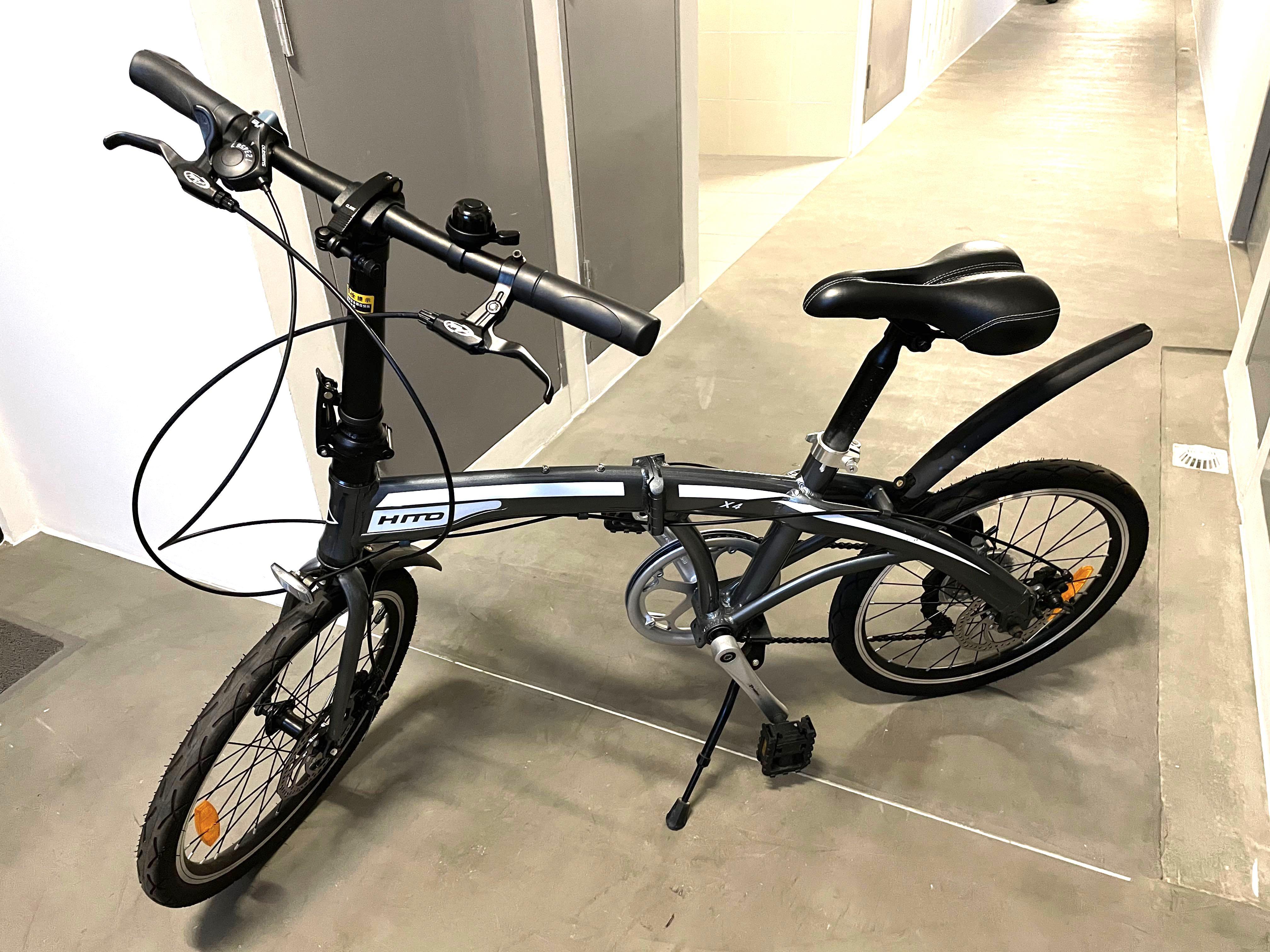 HITO x4 20 inch folding bicycle/foldie with shimano gearset, Sports Equipment, Bicycles
