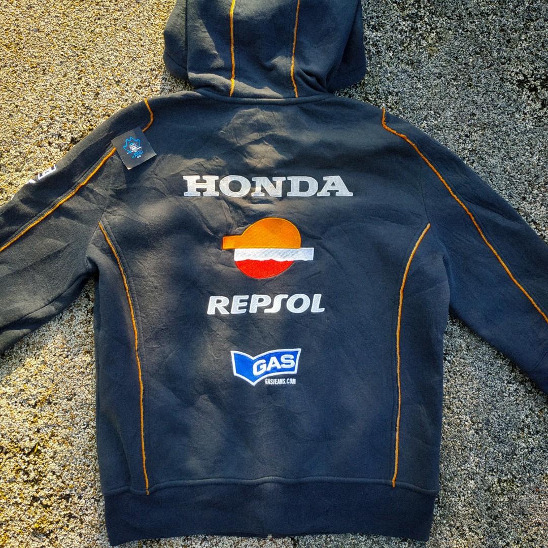 Honda Repsol official zip Hoodie, Fesyen Pria, Pakaian , Baju Luaran di  Carousell