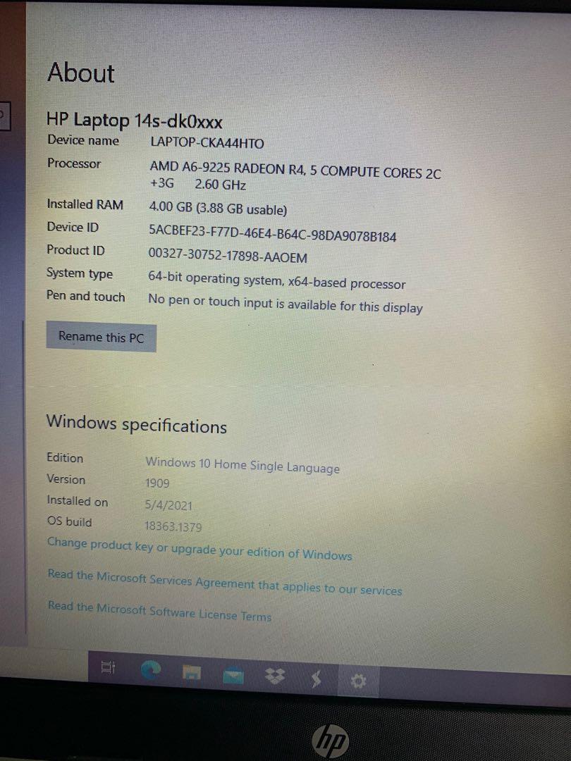 Hp online a6 9225