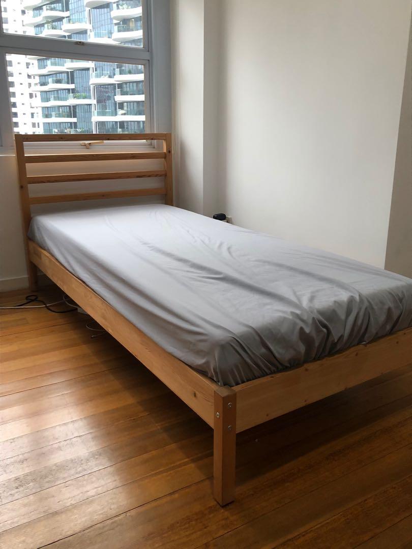 Ikea tarva double store bed