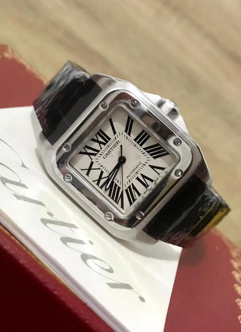 Harga cartier santos 100 original sale