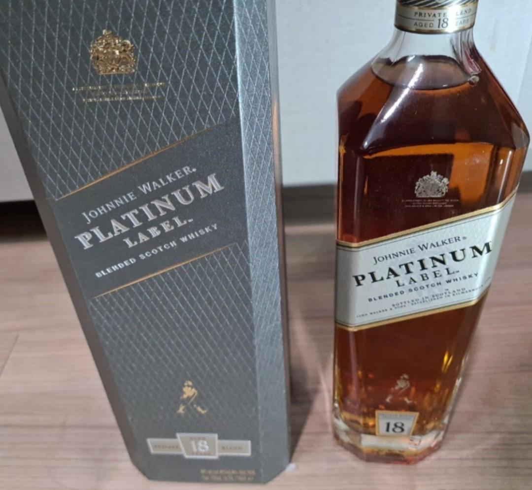 Johnnie Walker Platinum Label 1L ( Discontinued Series) with ...