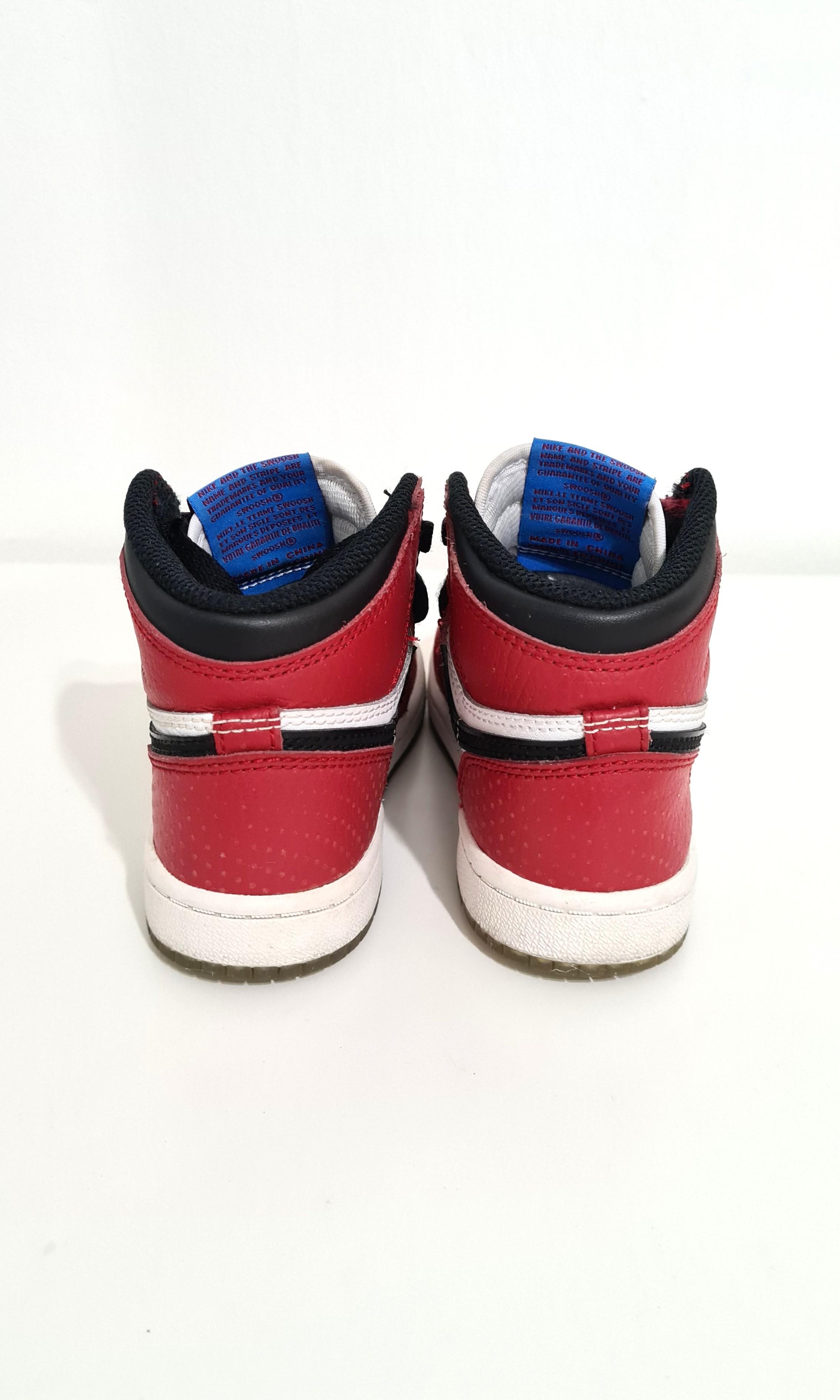 Jordan 1 clearance spiderman kids