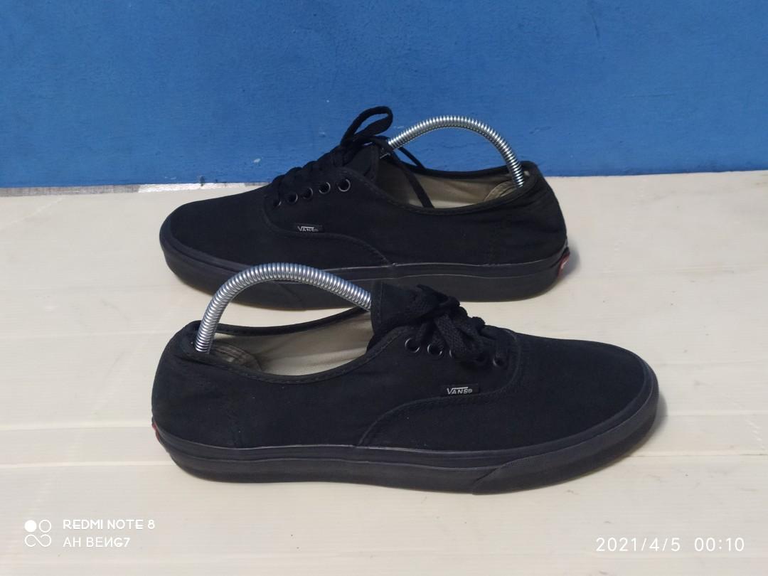 Kasut vans shop all black