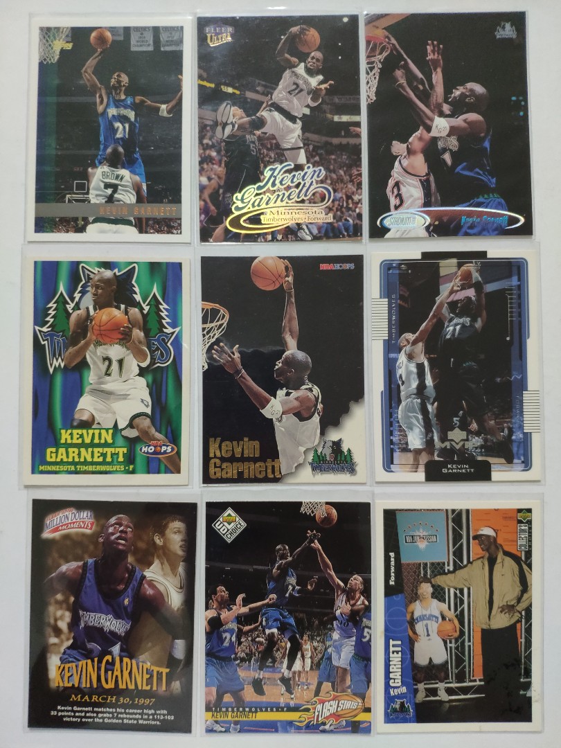 Kevin Garnett NBA Cards, Hobbies & Toys, Toys & Games on Carousell