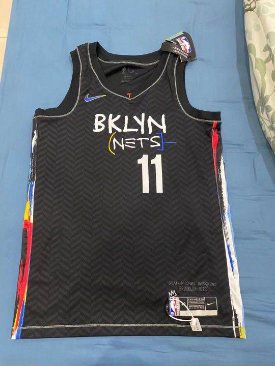 kyrie irving nets city jersey