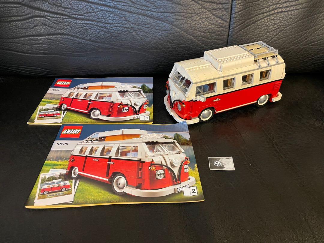 LEGO Creator Expert 10220 Volkswagen T1 Camper 連說明書及全新未貼貼紙, 興趣及遊戲, 玩具& 遊戲類- Carousell