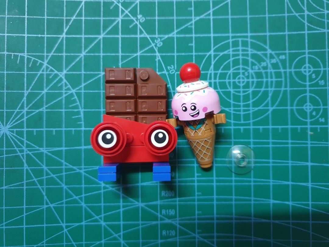 Lego The Movie 2 Chocolate Bar & Ice-Cream Cone Combo, Hobbies & Toys, Toys  & Games On Carousell