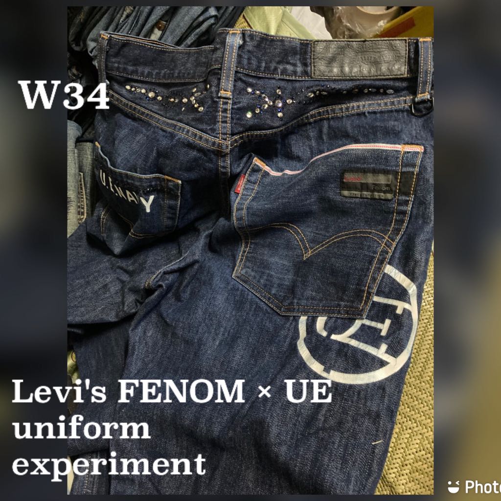 Levi's FENOM × UE uniform experiment別注UE505-0001 505 DISCO 藍 