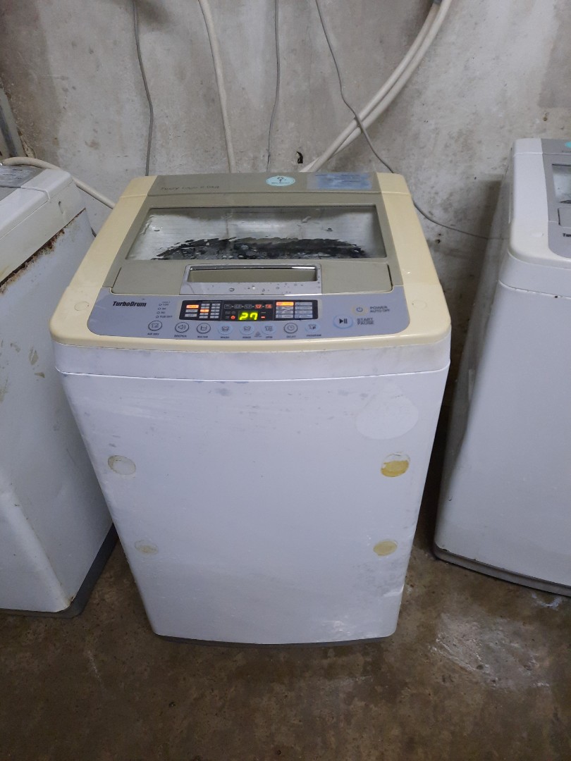 Lg washing machine warranty 1 months, TV & Home Appliances, Washing Machines and Dryers on Carousell