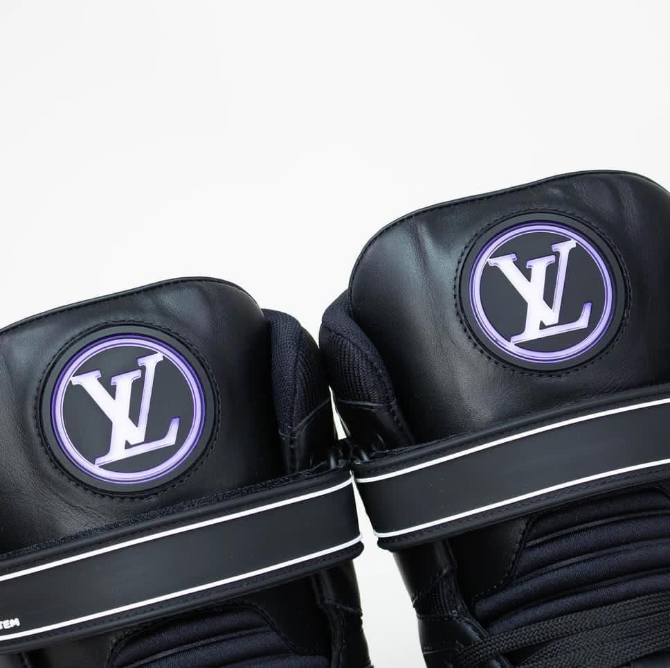 Louis Vuitton X408 LED Fiber Optic Sneakers - Black Sneakers