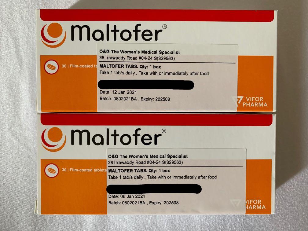 Maltofer Iron Tablets, Babies & Kids, Nursing & Feeding, Breastfeeding
