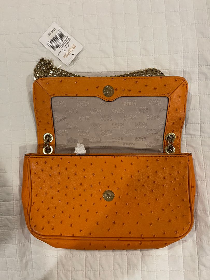 MK orange purse
