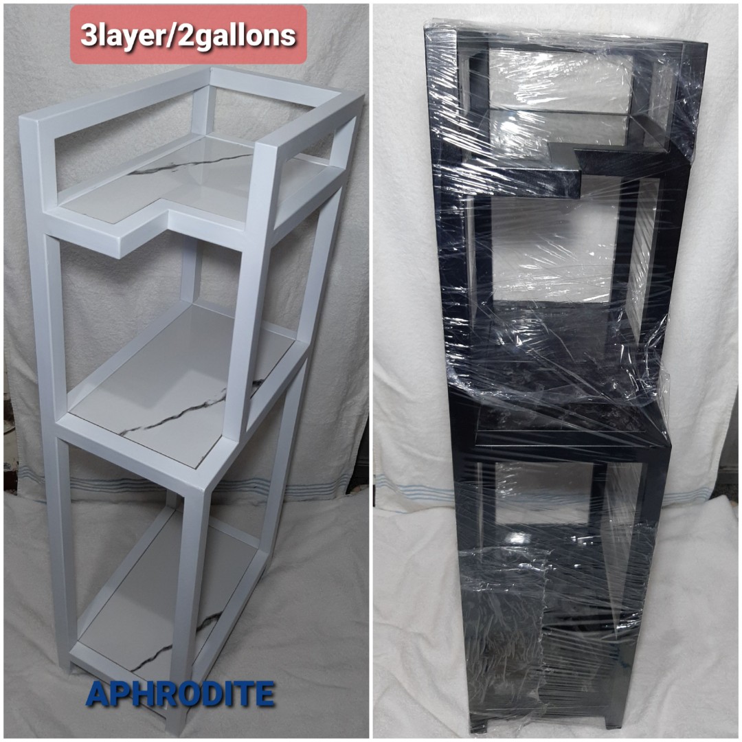 Mineral Water Rack Stand (3layer/2 gallon rack APHRODITE), Furniture