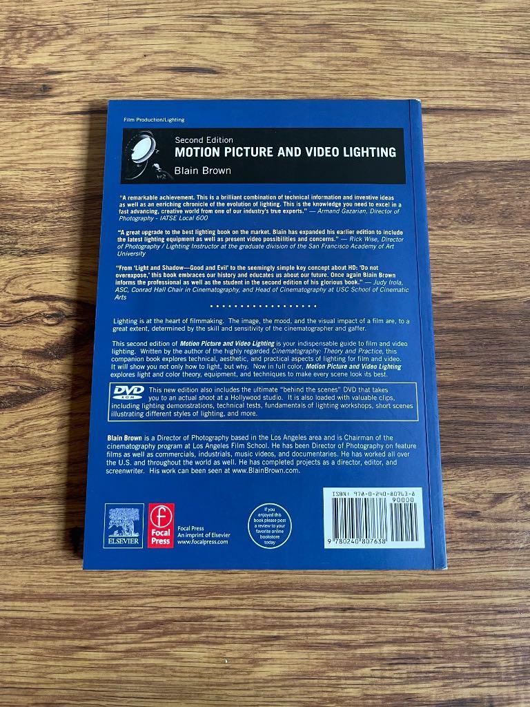 Motion Picture and Video Lighting, Hobbies & Toys, Books & Magazines