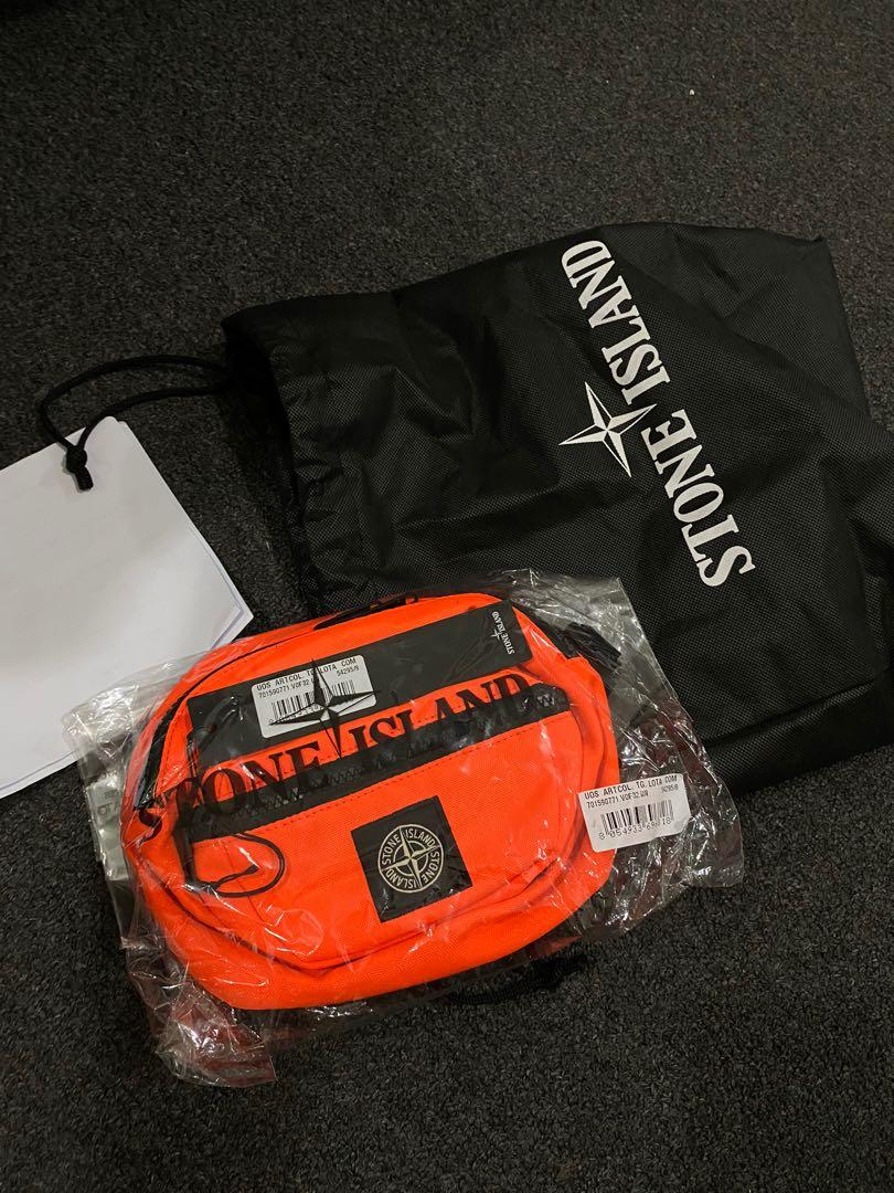 Stone island 2025 chest bag orange