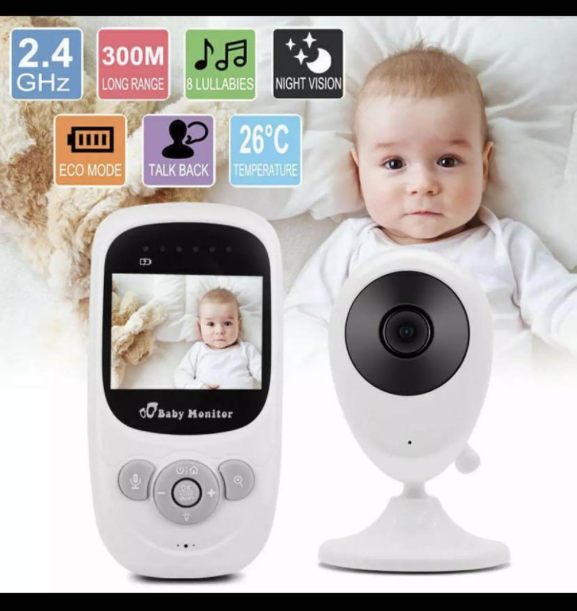 Wireless 2.4GHz Digital Color LCD Baby Monitor Camera Night Vision Audio Video K 