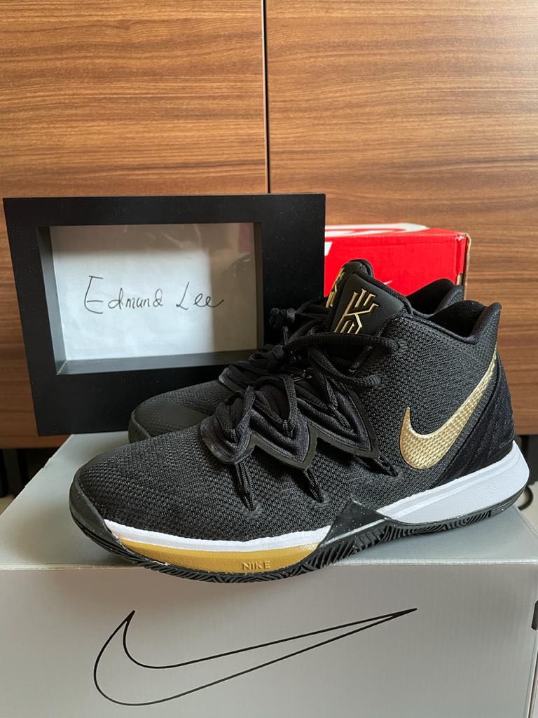 Kyrie 5 hotsell black cement