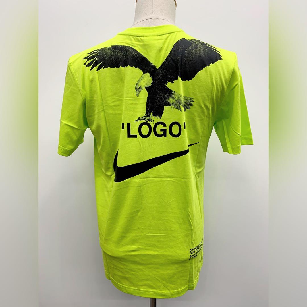 Nike Off White Lime Green T Shirt 207004589 Men s Fashion Tops Sets Tshirts Polo Shirts on Carousell