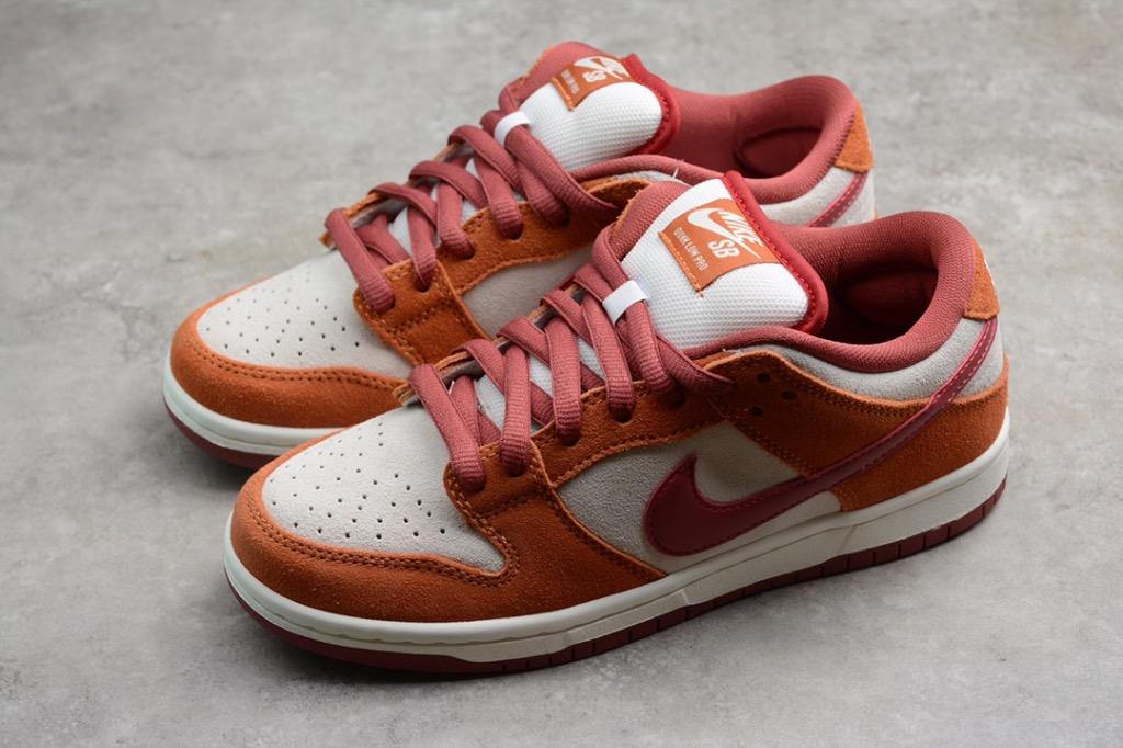 Red orange shop nike shoes