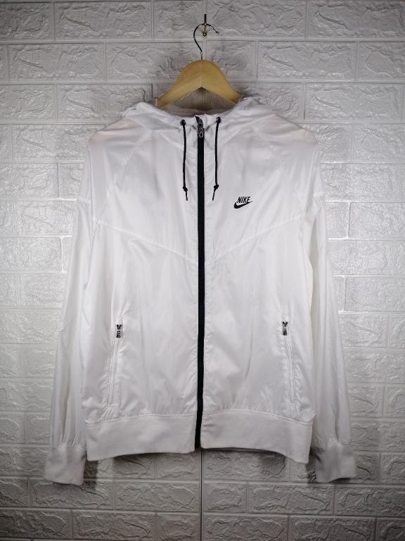 Nike windbreaker jacket white shop