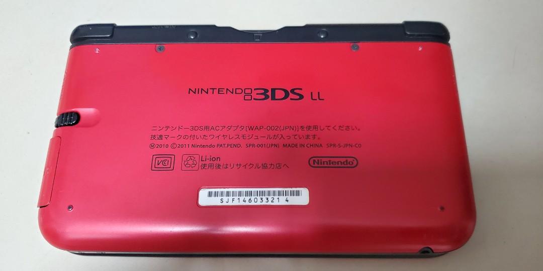 Nintendo 3DS LL 已改日版, 電子遊戲, 電子遊戲機, Nintendo 任天堂 