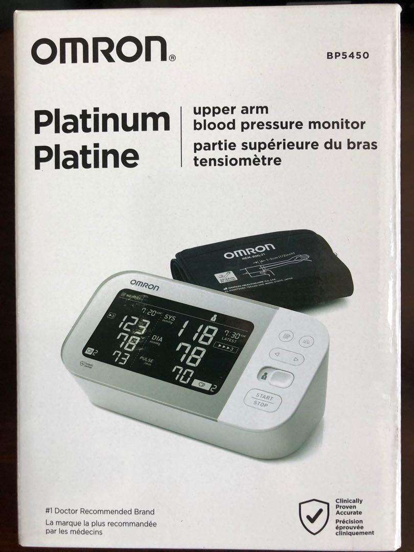 Omron Platinum BP5450 () Blood Pressure Monitor Review