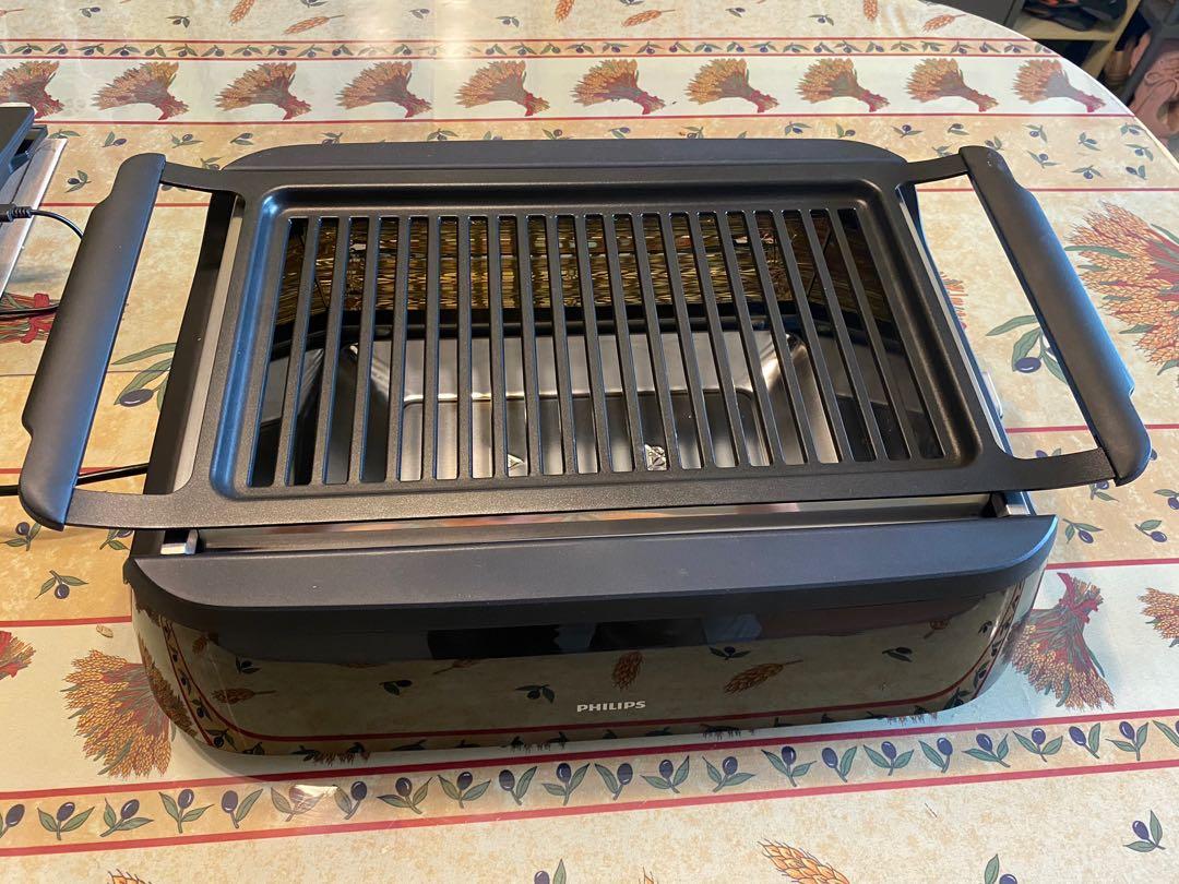 PHILIPS Smokeless indoor grill, TV & Home Appliances, Kitchen