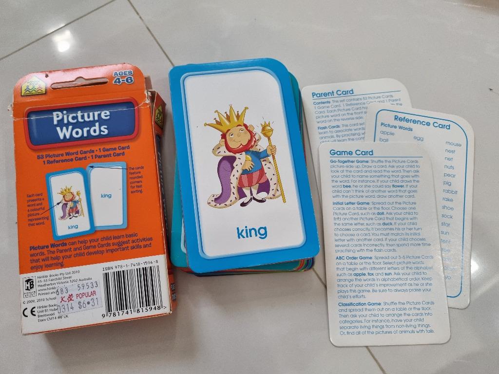 SIGHT WORDS Flash Cards Suitable for Kids Ages 5 Up Early Learning Hinkler 