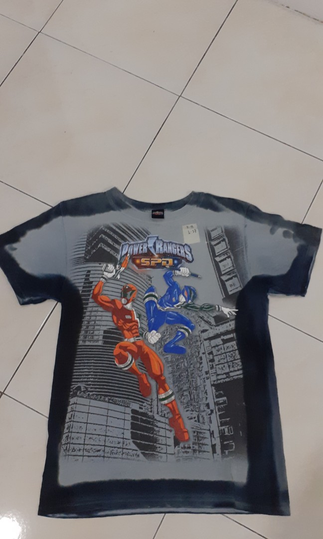 Power rangers spd shirt on sale