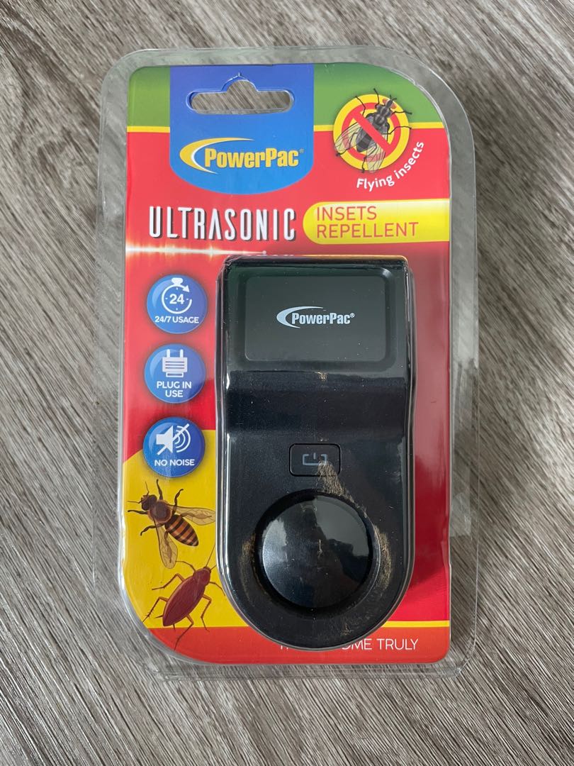 PowerPac Mosquito Killer Ultrasonic Insect Repellent, Mosquito