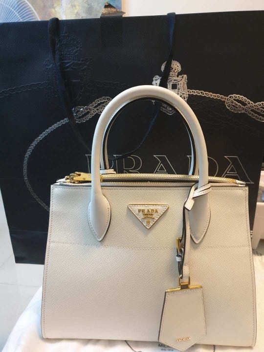 Prada saffiano city top c