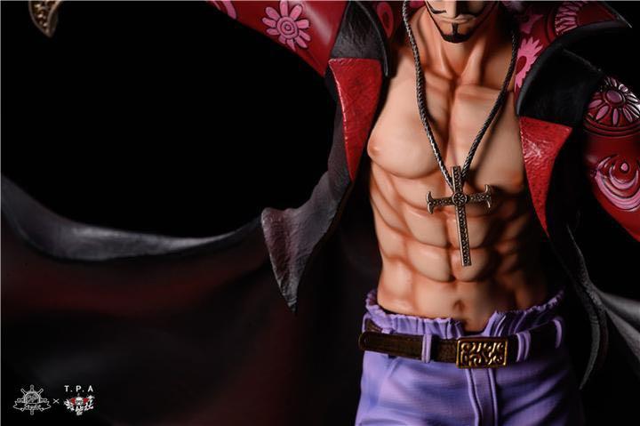 UNE PIÈCE STATUE Dracule Mihawk OP TPA Résine Studio 40 Cm