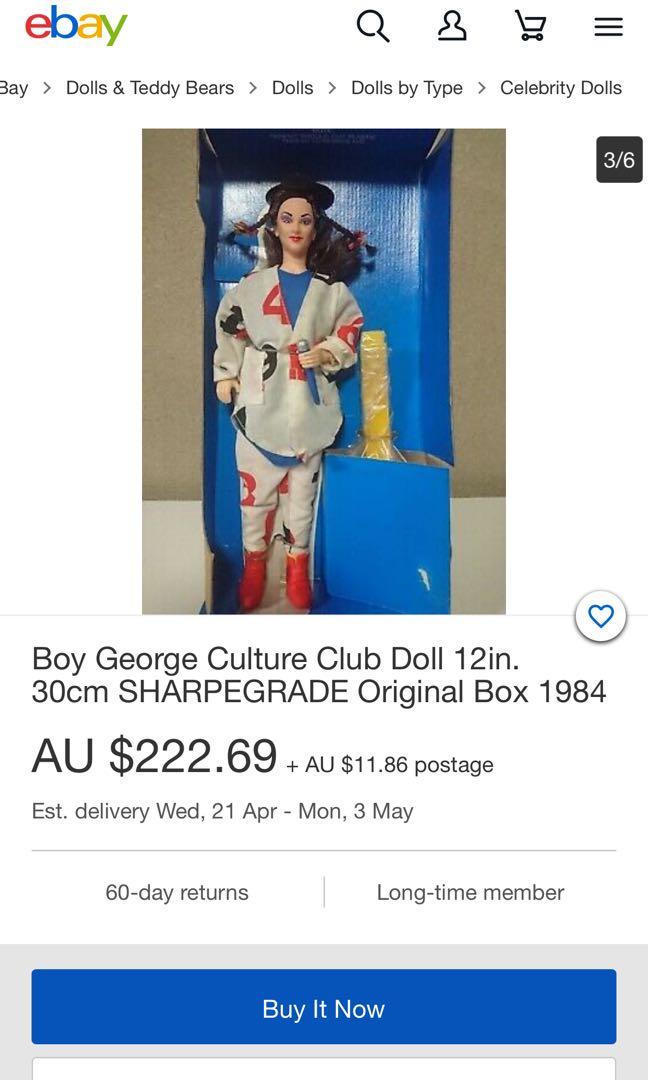 Boy george cheap doll ebay