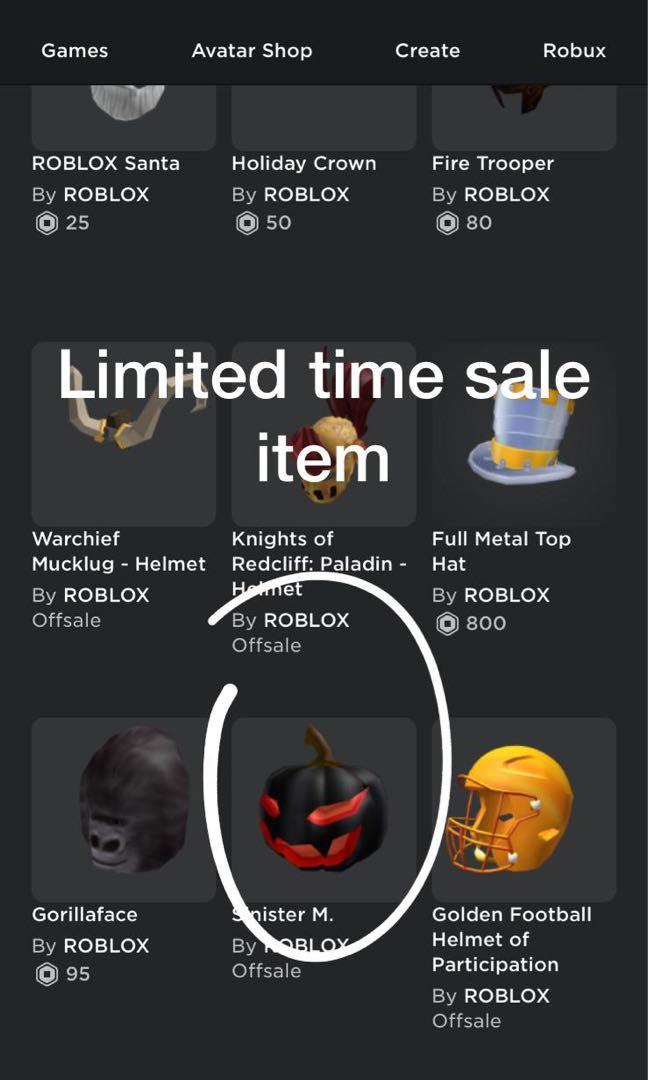 Roblox Account Video Gaming Gaming Accessories Game Gift Cards Accounts On Carousell - roblox golden helmet of participation