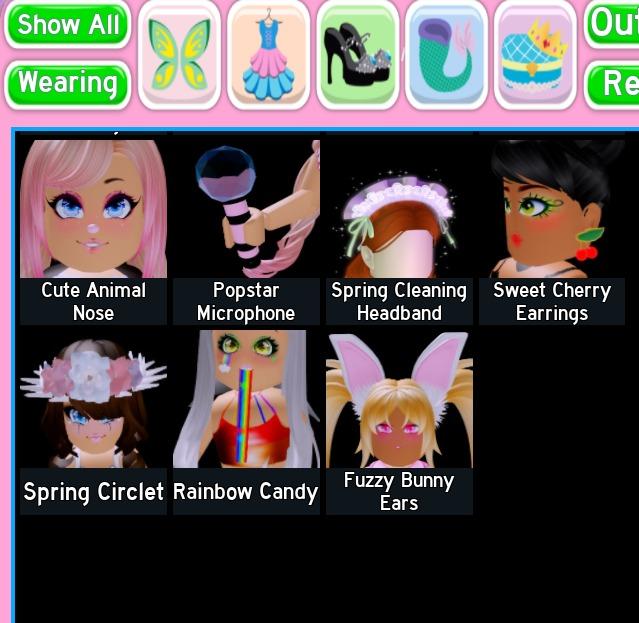 Roblox Royale High *Easter Accessories*, Video Gaming, Gaming