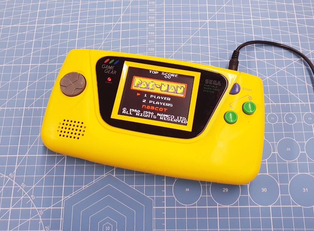 SEGA GAME GEAR REPAIR RECAP LCD BACKLIGHT MOD, Video Gaming, Video