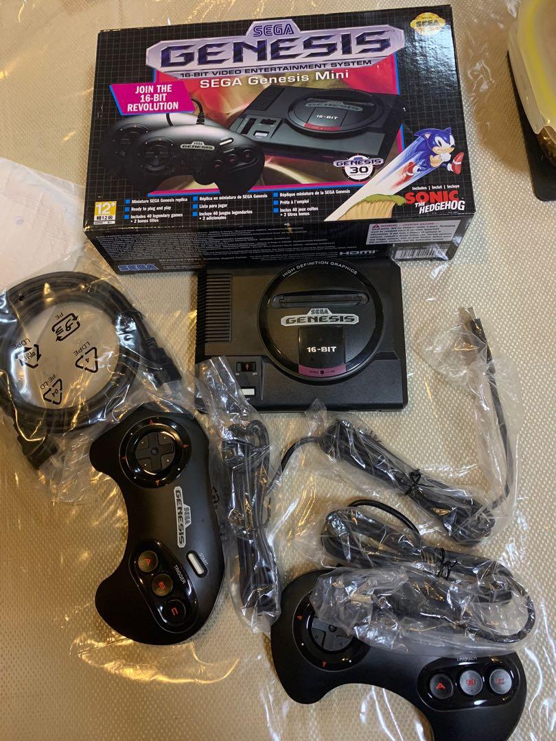 Sega Genesis Classic Mini with 200+ Games (Category: Others) located in Makati City. Submitted by hobbypoint_manila (Listing ID 1079726309, Image 2). Description: 220+ GAMES INCLUDED Package Includes 1. Mini Console 2. Controllers 2pcs 3. Power Cable 4. HDMI cable 5. Manual & Box 6. More than 200 games of sega genesis ==nothing follows== This is an Original Sega Product We dont sell bootlegs or china clone Games includes Sonic the Hedgehog, Stree